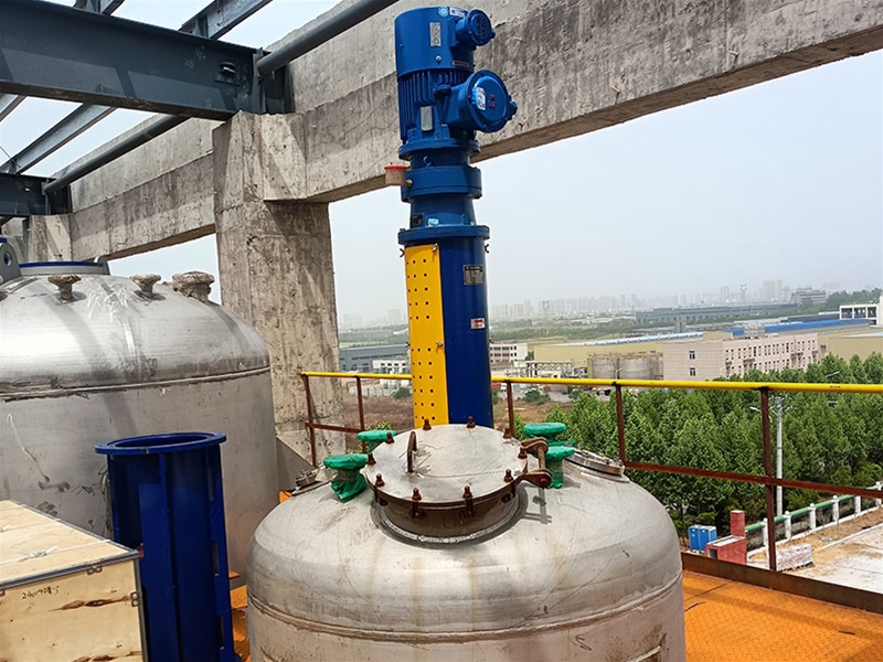 攪拌裝置現(xiàn)場